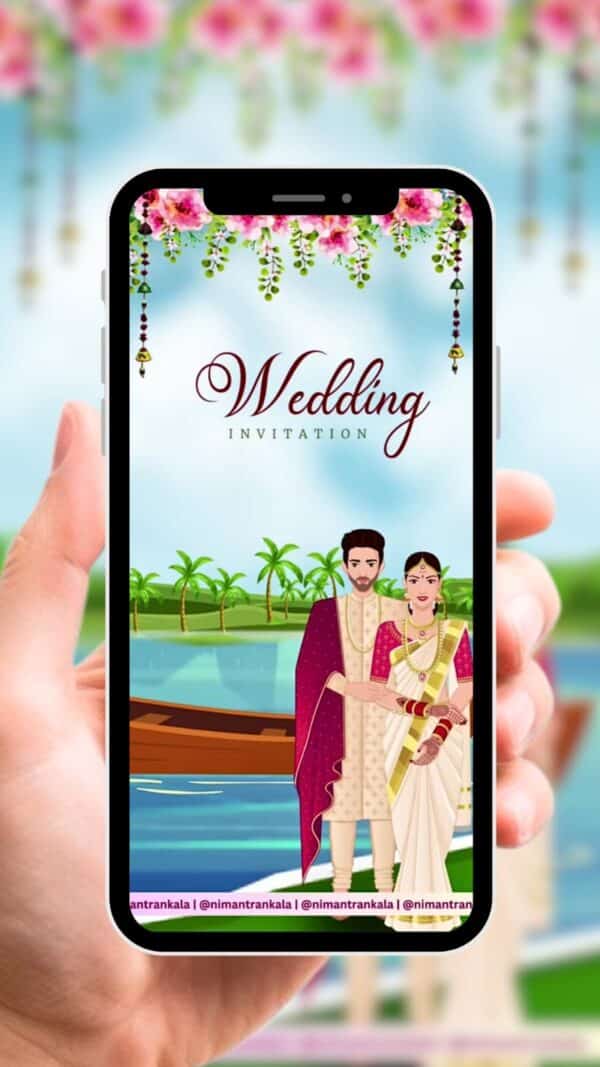 South Indian Wedding Invitation Video